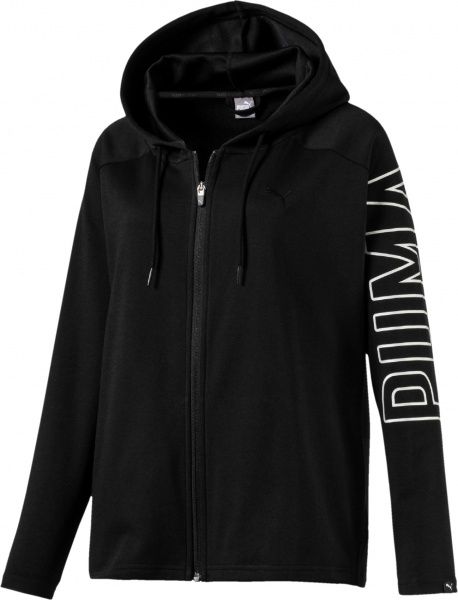Джемпер Puma FUSION FZ Hoody 85011501 р. 2XS черный