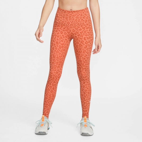 Лосины Nike DM7274-827 р.L коралловый