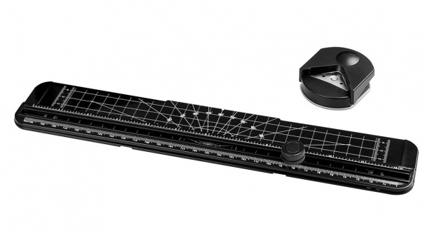 Різак-лінійка 305 + заокруглювач кутів R=4 мм Monolith