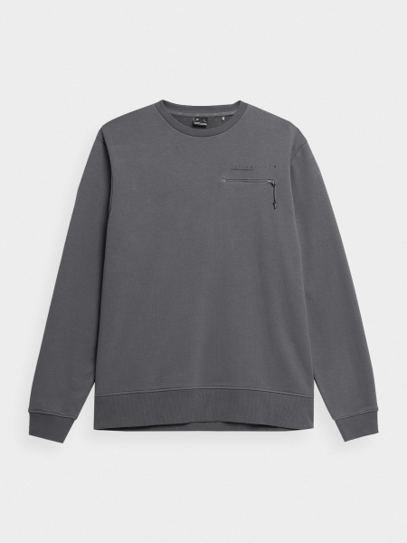 Свитшот 4F SWEATSHIRT M225 4FSS23TSWSM225-22S р.3XL серый