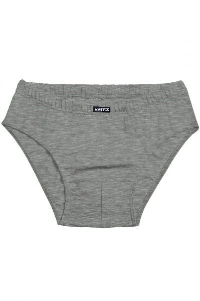 Трусы для мальчиков KOSTA р.146–152 серый меланж 2465-10 