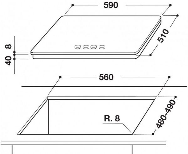 Духова шафа Whirlpool W7OM44S1H