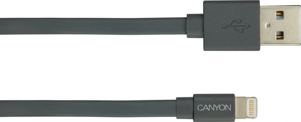 Кабель Canyon USB – microUSB 0,96 м сірий (CNS-MFIC2DG) 