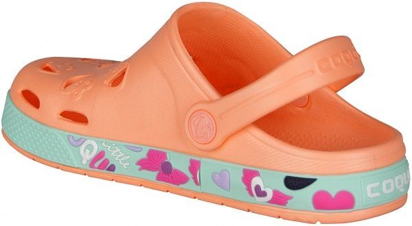 Сабо Coqui Froggy 8802-402-6044 р. 26/27 коралловый