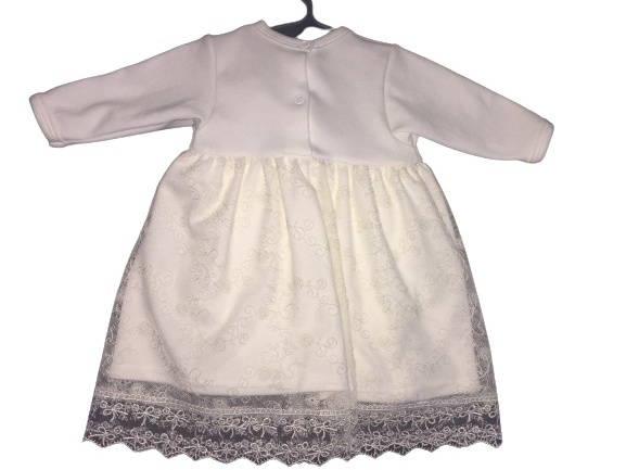 Боді для дівчинки Україна сукня р.56-62 айворі 