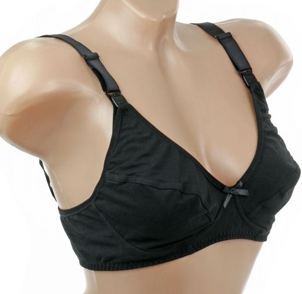 Бюстгальтер для годуючих Мамин Дом 556 р.80 C черный 