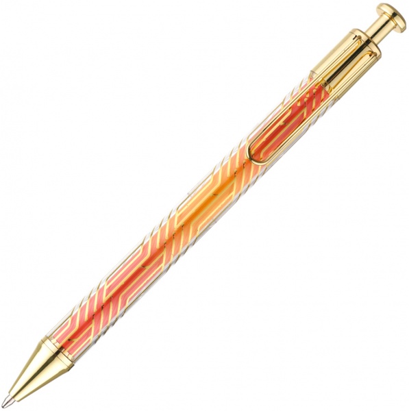 Ручка кулькова автоматична Gradient orange 