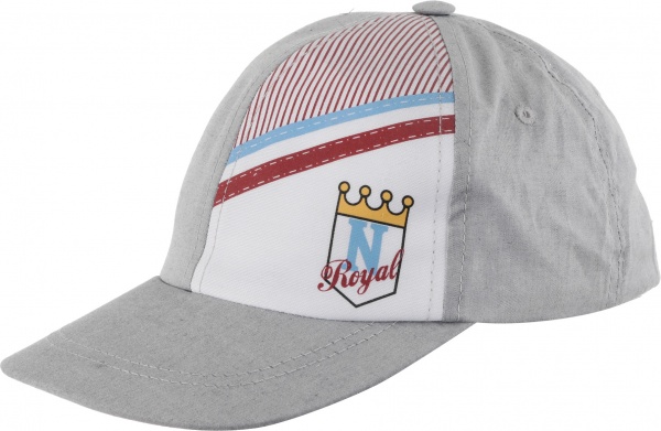 Кепка для мальчиков Pampona 21 L 21 р.52 серый 