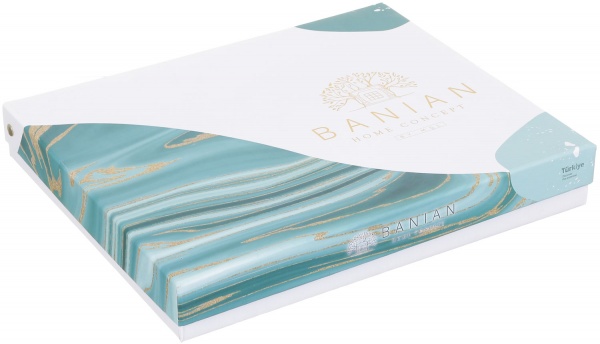 Скатерть Juliana 160x220 см бело-серый Banian 