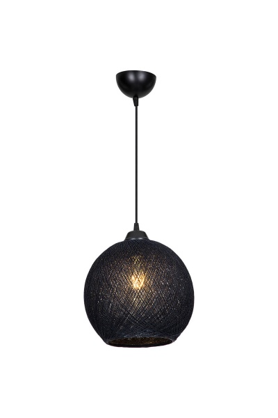 Підвіс Luna Yumak 1x60 Вт E27 чорний MDL.4246 