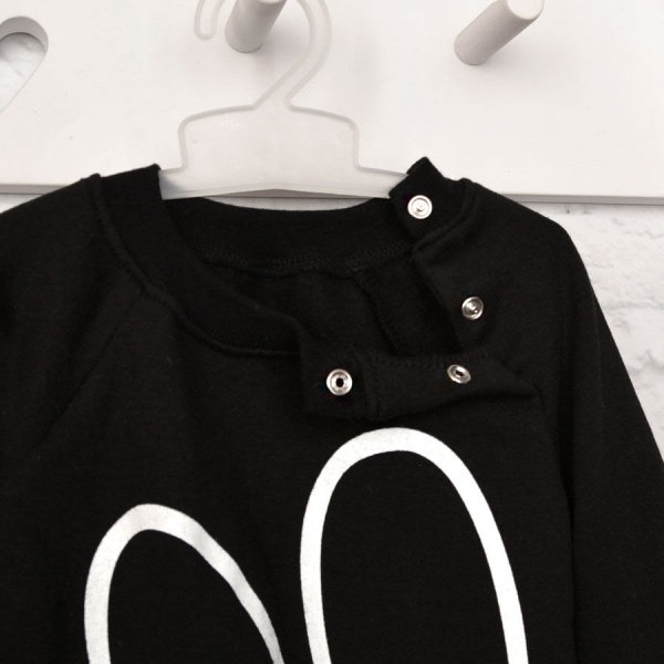 Ромпер унисекс Blanka Заец р.80 черный 12779 