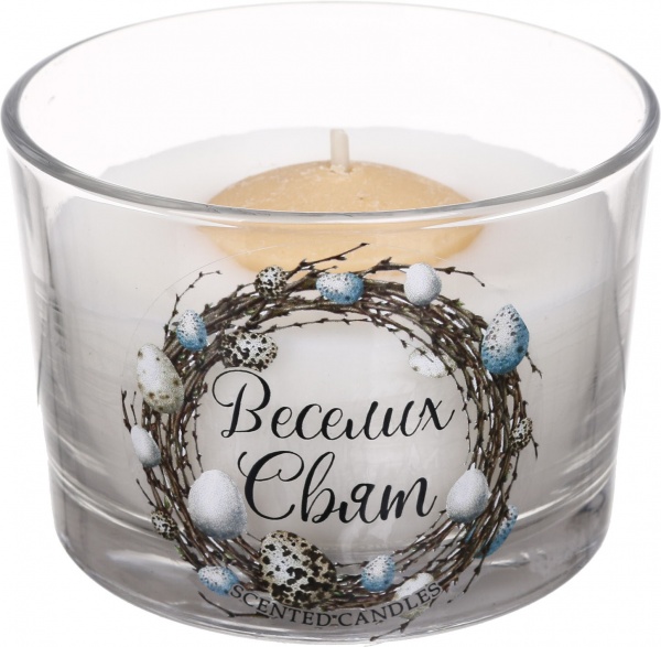 Свічка ароматична Pako-If Веселих свят 80х60 мм в асортименті 