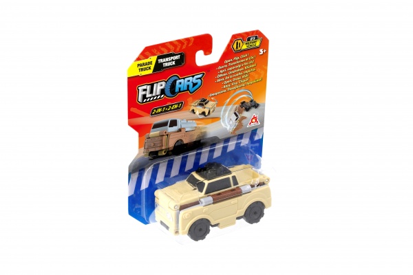 Машинка-трансформер Flip Cars Парадна вантажівка та автоцистерна EU463875-28