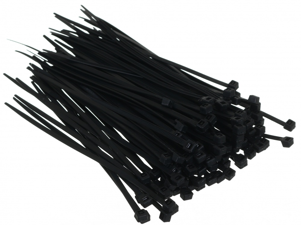 Стяжка для кабелю HausMark 2,5х200 мм 100 шт. чорний