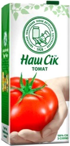 Сок Наш Сік Томатный с солью 330 мл