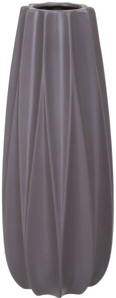 Ваза керамическая серая Elegant 17.5х45.7 см