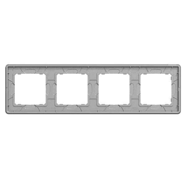 Рамка чотиримісна Schneider Electric Sedna Elements універсальна бетон SDD390804
