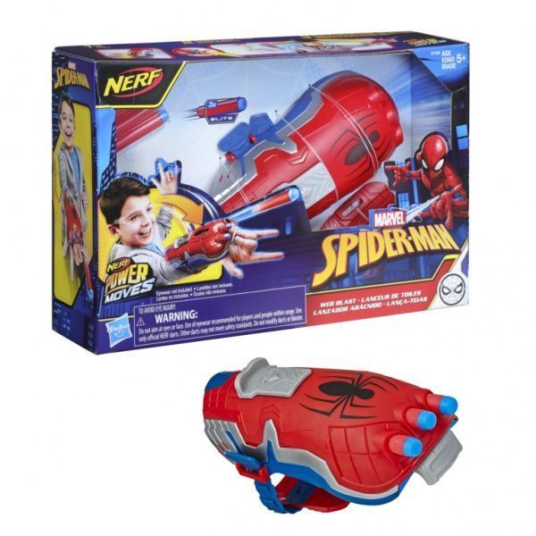 Бластер наручный Hasbro Nerf Человек-Паук E7328