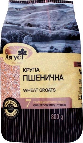 Крупа пшенична Август 800 г 4820019600437 