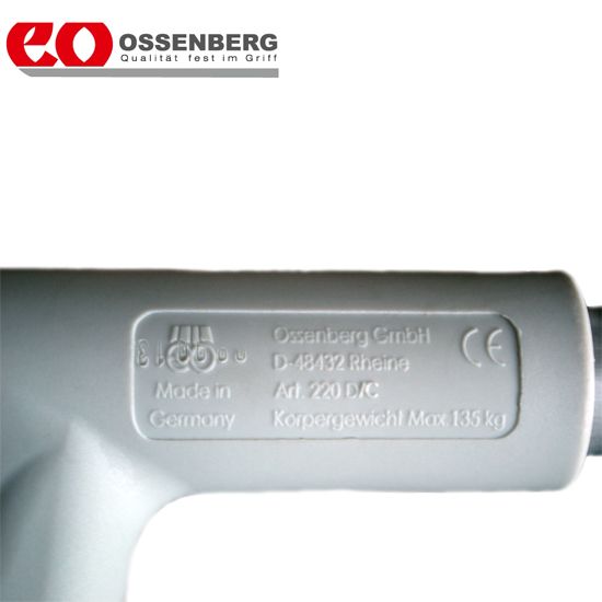 Костыль подлокотный Ossenberg 220DKRo Klassiker красный