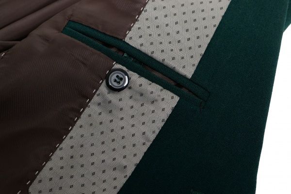 Піджак шкільний для хлопчика Shpak мод.4214 р.32 р.140 зелений 