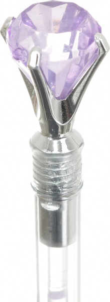 Ручка кулькова Кришталь фіолетовий 