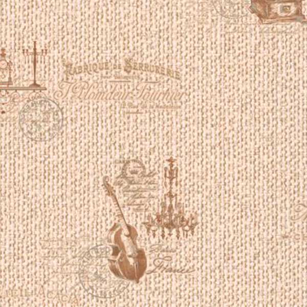 Славянские обои Gracia В66.4 Граммофон 6516-02 0.53x10.05 м