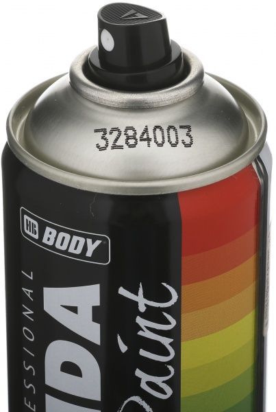 Автоемаль акрилова Irida Body 400 мл 9005 Чорна глянцева