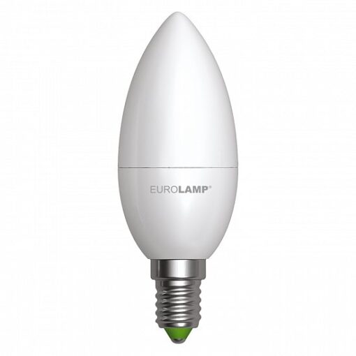 Лампа светодиодная Eurolamp 6 Вт C37 E14 175 В 4000 К LED-CL-06144(P)
