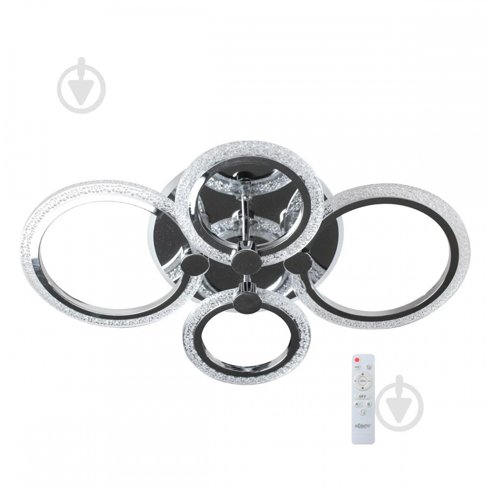 Люстра потолочная Accento lighting Gracia AP R 4 55 Вт хром