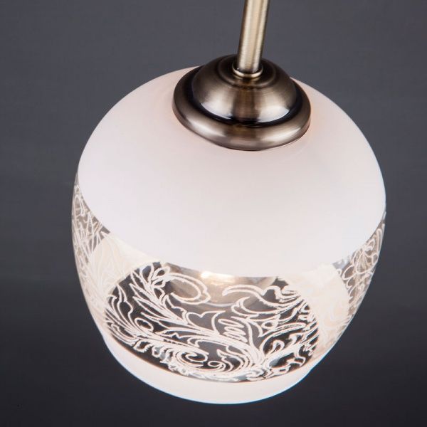 Люстра стельова Strotskis Cheryl 30118/5 5x60 Вт E27 антична бронза 