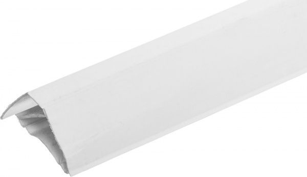 Профиль-плинтус ПВХ снежно-белый 6 м