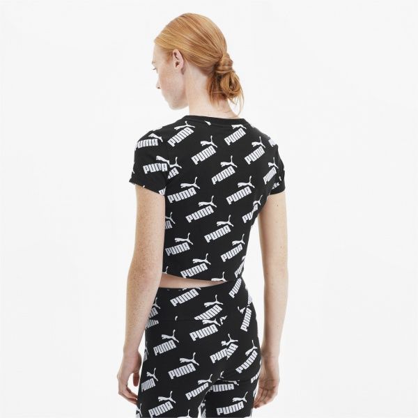 Футболка Puma Amplified AOP Fitted Tee 58122201 L чорний