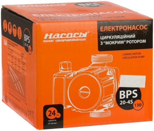 Циркуляционный насос Насосы плюс оборудование BPS 20-4-130