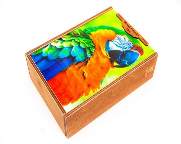 Пазлы деревянные Tatev Попугай