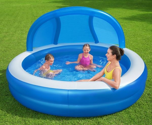 Бассейн надувной Bestway 241x241x140 см (54337)