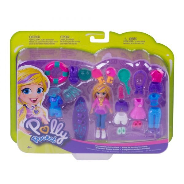 Ігровий набір Polly Pocket Маленька модниця з аксесуарами