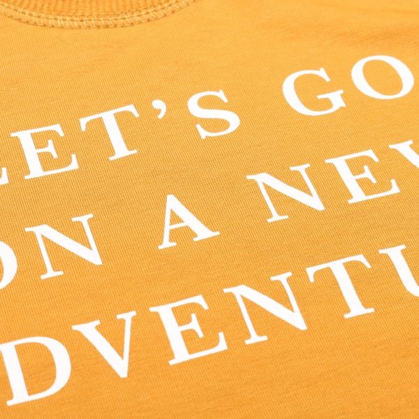 Свитшот Маленькие люди 10 р.116 горчичный 