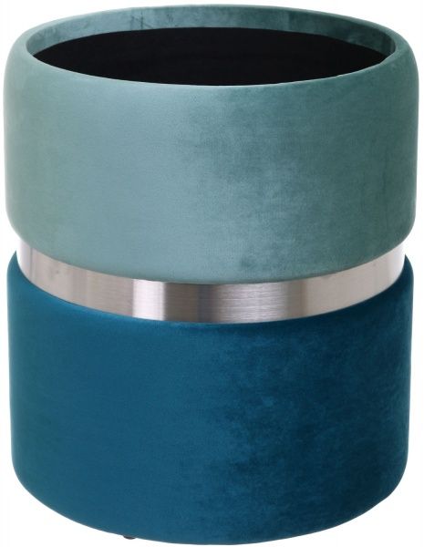 Скриня-пуф Bernard 31,5х31,5х38 см світло-смарагдовий 