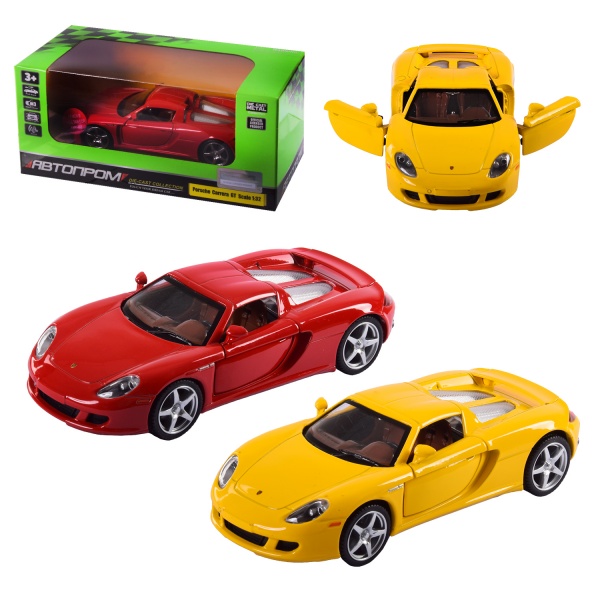 Автомодель Автопром 1:32 Porsche Carrera GT в асортименті 68343