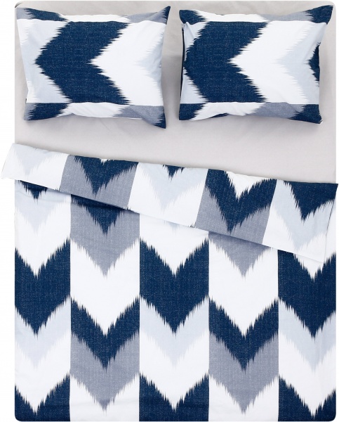 Комплект постільної білизни Basic Північне сяйво фіолетовий Luna 