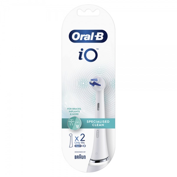 Насадки для электрической зубной щетки Oral-B iO Specialised Clean 2 шт.