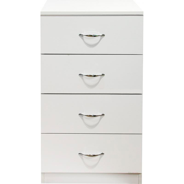 Комод Компаніт 4А Німфея Альба білий/білий 