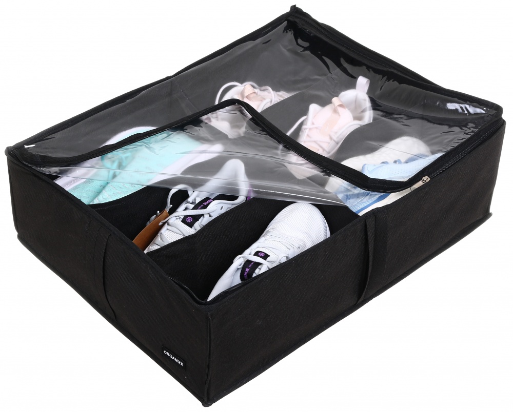 Органайзер складной Organize BL-O-6 на 6 пар (черный) 150x400x530 мм