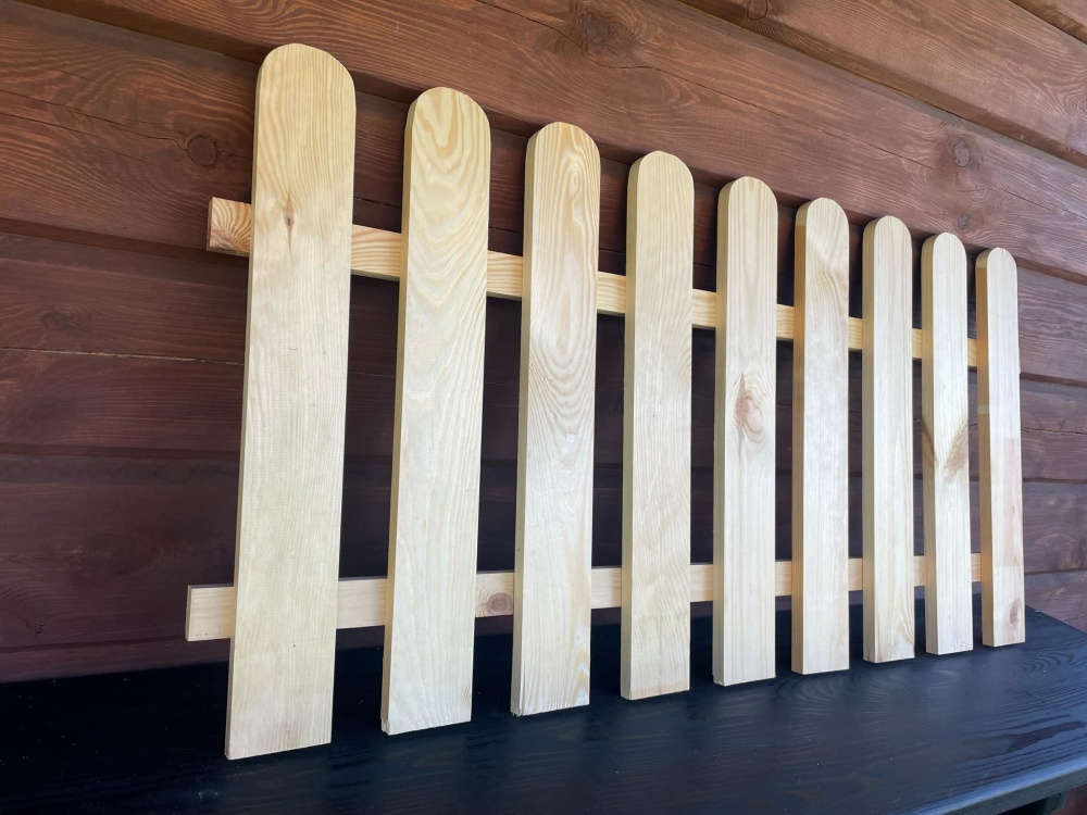 Декоративное ограждение для клумб 1200х600 мм