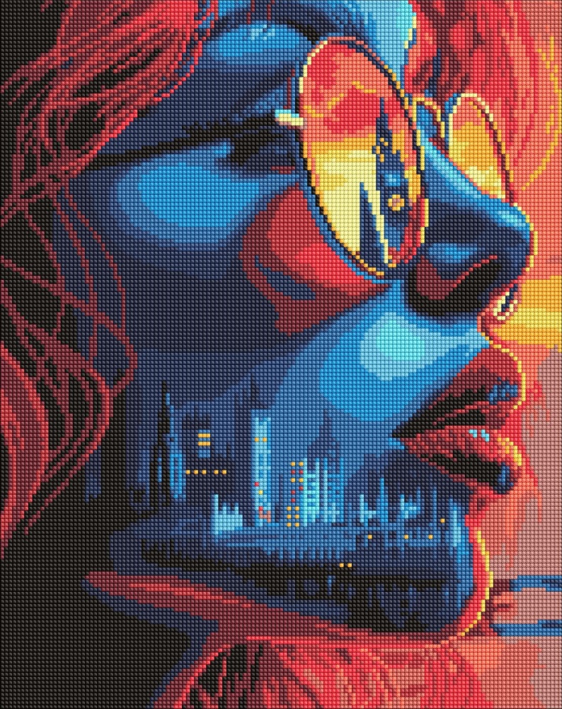 Алмазна мозаїка Захід сонця в Лондоні ©art_selena_ua Ideyka