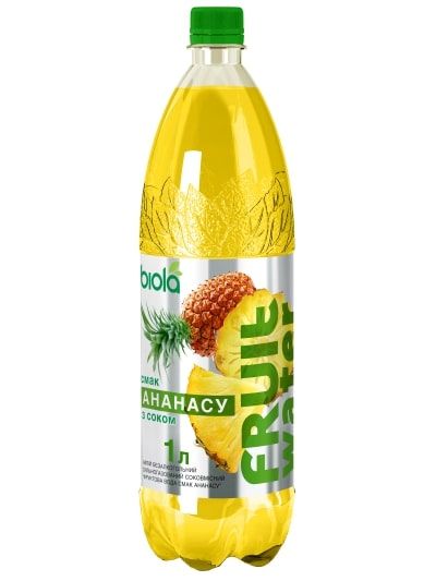 Безалкогольний напій Біола смак ананаса 1 л (4820209110388) 