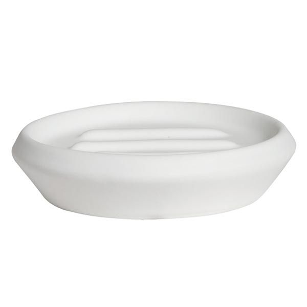 Мыльница Trento Chiaro белая