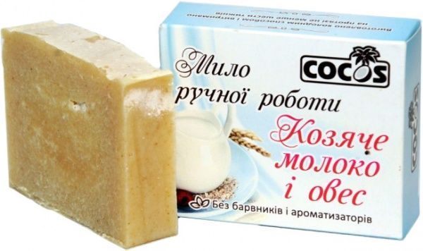Мило органічне Cocos Козяче молоко та овес 100 г 1 шт./уп.