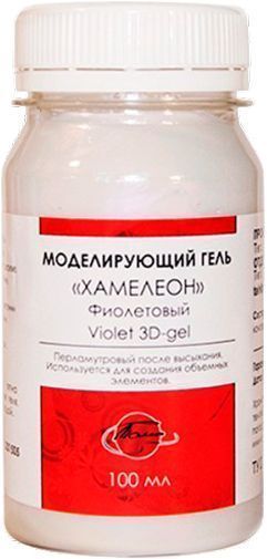 Гель моделирующий Хамелеон 100 мл фиолетовый ТАИР